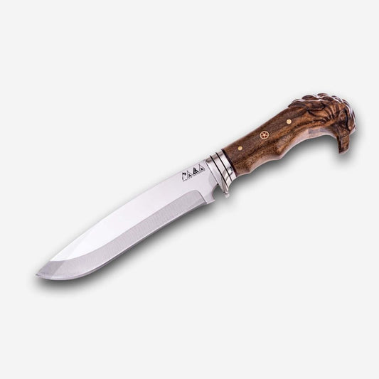 NDR Knives Kartal Başlı Yatağan Av ve Kamp ve Outdoor Bıçağı - 33 cm