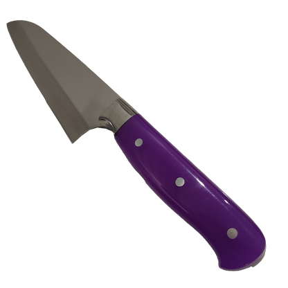 NDR Knives - Mor Pleksi Saplı Şef Bıçağı - Mutfak Bıçağı - 28 cm